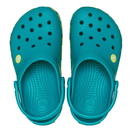 Crocs Toddler Crocband Glow Confetti Band Clog